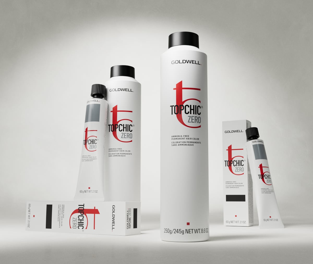 Goldwell Topchic Zero ammonia-free color range